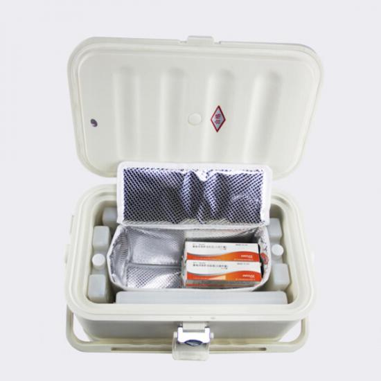 Cooler Box for Blood Sample Transportion