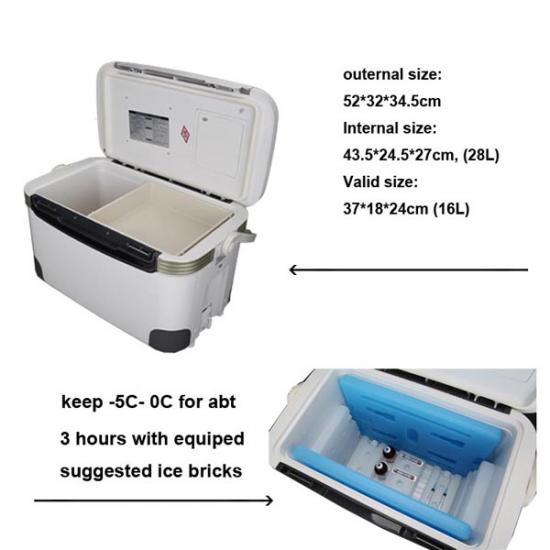transport Blood Cooler box